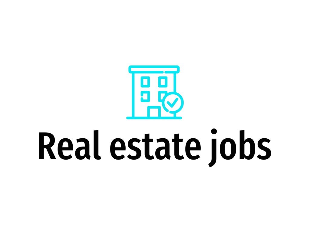 real estate employment